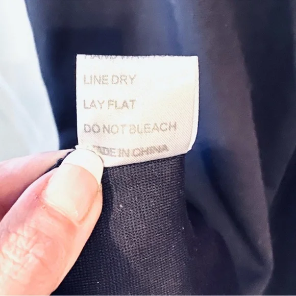 Unique Vintage 60’s Presley Navy Midi Dress - Picture 15 of 15